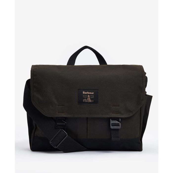 Barbour Field Wax Messenger Bag