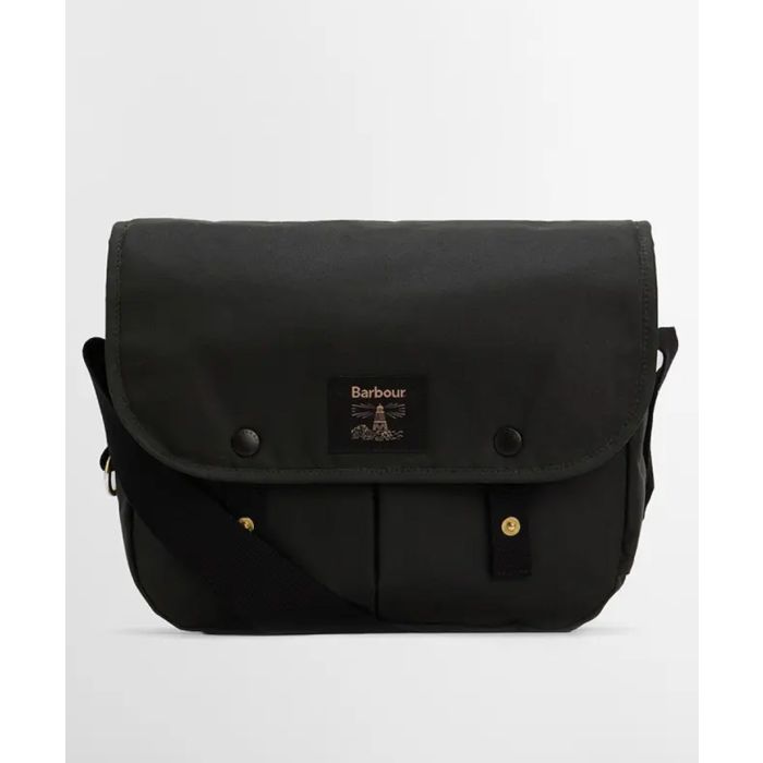 Barbour Field Waxed Riever Crossbody Bag