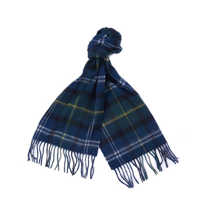 Barbour Merino Cashmere Tartan Scarf