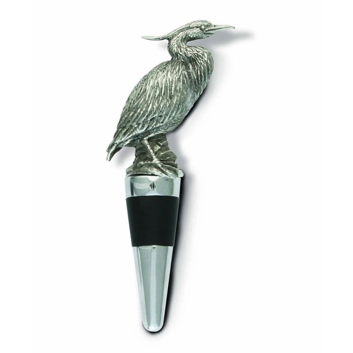 Vagabond House Blue Heron Bottle Stopper