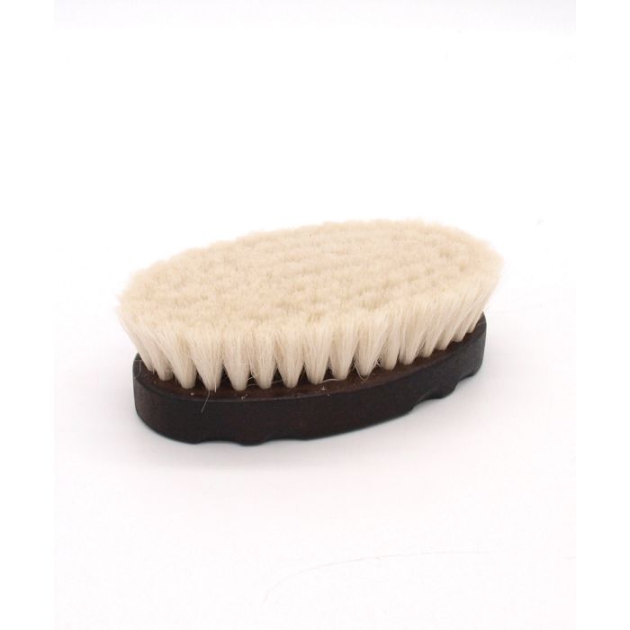 Tail Tamer Wood Series Small Oval Goat Hair Brush