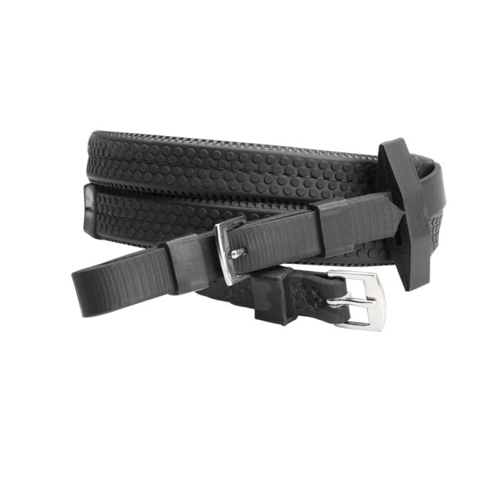 Wintec Rubber Grip Reins with Buckle End