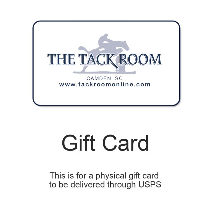 Tack Room Gift Card/Certificate