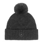 Cavallo Ladies Ria Knitted Hat with Faux Fur Bobble