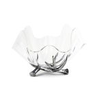 Arthur Court Antler Stand Acrylic Bowl - 14"