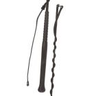Fleck Lunge Whip with Ergonomic Handle and Separate Lash