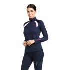 Ariat Ladies Sunstopper 2.0 1/4 Zip Baselayer (Prints)