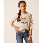 Ariat Girls Serape Shield Long Sleeve Shirt