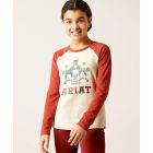 Ariat Kids Dala Horse Long Sleeve T-Shirt