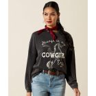 Ariat Ladies Canvas Oversized Long Sleeve T-Shirt
