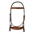 Edgewood Fancy Raised Padded 5/8" Width Bridle with Fancy Laced Reins