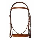 Edgewood Fancy Raised 5/8" Width Bridle with Fancy Laced Reins