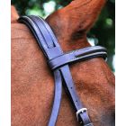 Black Oak Aster Padded Hunter Bridle w/ Threaded Headstall