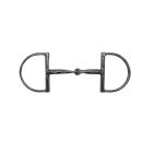 JP Korsteel Stainless Steel Dee Ring Snaffle Bit