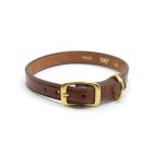 Tory Plain Stitch Dog Collar