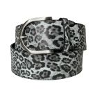 Tailored Sportsman Grey Leopard Belt