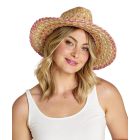 Two's Company Cross Stitch X Marks The Spot Straight Brim Hat (Multiple Sizes)
