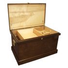 Phoenix West Heritage Medium Tack Trunk w/ Brass Trim