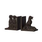 Chehoma Chien Debout/Assis (Standing/Sitting) Bookend Pair