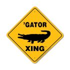 Noble Beast Gator X-ing Sign (12" x 12")