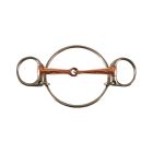 Jack's Dexter Copper Mouth Ring Racing Bit