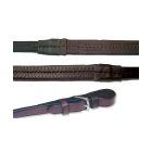Nunn Finer 24" Rubber Reins - Large Pimple Bucke End
