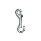 Walsall Nickle Plated Open End Snap - 4"