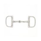 Barrel Dee Slow Twist Snaffle Bit - Pony