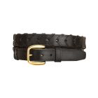 Tory 1.25" Laced Leather Belt