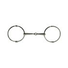 Intrepid Large Loose Ring Medium Jointed Solid Mouth Gag Bit