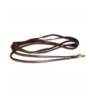Nunn Finer Bella Donna Soft Grip Draw Reins With Leather Rope