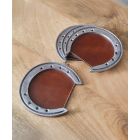 Horseshoe Coasters - Set of 4