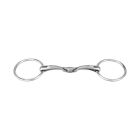 Sprenger Satinox Loose Ring Snaffle Double Jointed Bit With 70MM Rings