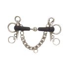 Centaur® Pelham Tom Thumb Jointed Rubber Mouth