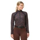 Kerrits Ladies Rail Side Quarter Zip Tech Top - Print