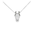 Loriece Horse Head Slide Necklace