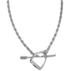 Loriece English Stirrup & Crop Toggle Necklace