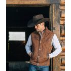 Madison Creek Mens Beaver Creek Lightweight Leather Vest