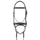 Ovation Juliana Traditional Flash Dressage Bridle With Rubber Reins