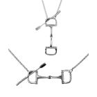 Loriece Dee Bit Toggle Crop Necklace