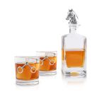 Vagabond House Equestrian Decanter Set With 2 Glasses