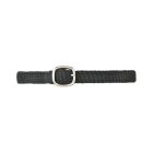 Camelot Braided Nylon Spur Straps - Black