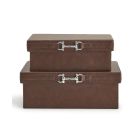 Two's Company Horse Country Decorative Box (Multiple Sizes Available)