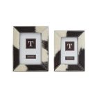Two's Company Cowhide Photo Frame (Multiple Sizes Available)