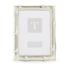 Two's Company Silver Faux Bamboo Photo Frame (Multiple Sizes Available)
