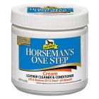 Absorbine Horseman’s One Step® Cream Leather Cleaner & Conditioner Jar (15oz)