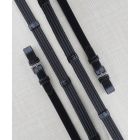 KL Extra Long Select Special Grip Reins with Buckle & Stops