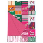 AWST Horses In Blankets Cashmere Scarf