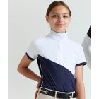 70 Degrees Ladies Asymmetrical Short Sleeve Show Shirt With UPF Protection