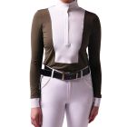70 Degrees Ladies Bib Long Sleeve Performance Shirt With UPF Protection